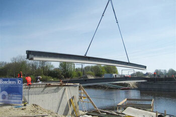 Ingenieurbau einer Brücke