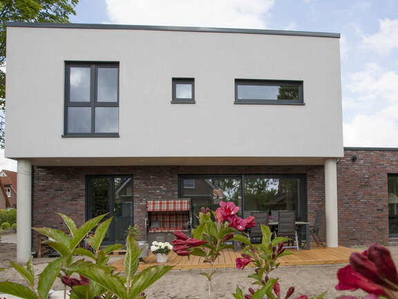 Einfamilienhaus mit Flachdach, Westerstede